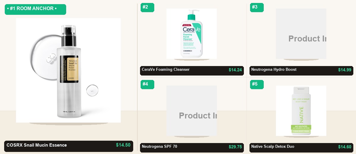 The 5-Item SmartLife Deals Clean Beauty & Skincare Essentials System - Individual Product Cutout Stage