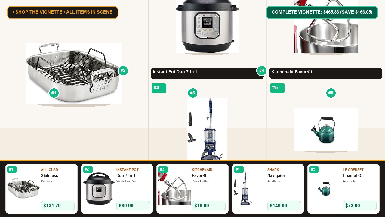 The Non-Toxic Kitchen & Home (All-Clad & Instant Pot) Room Vignette Room Scene Preview