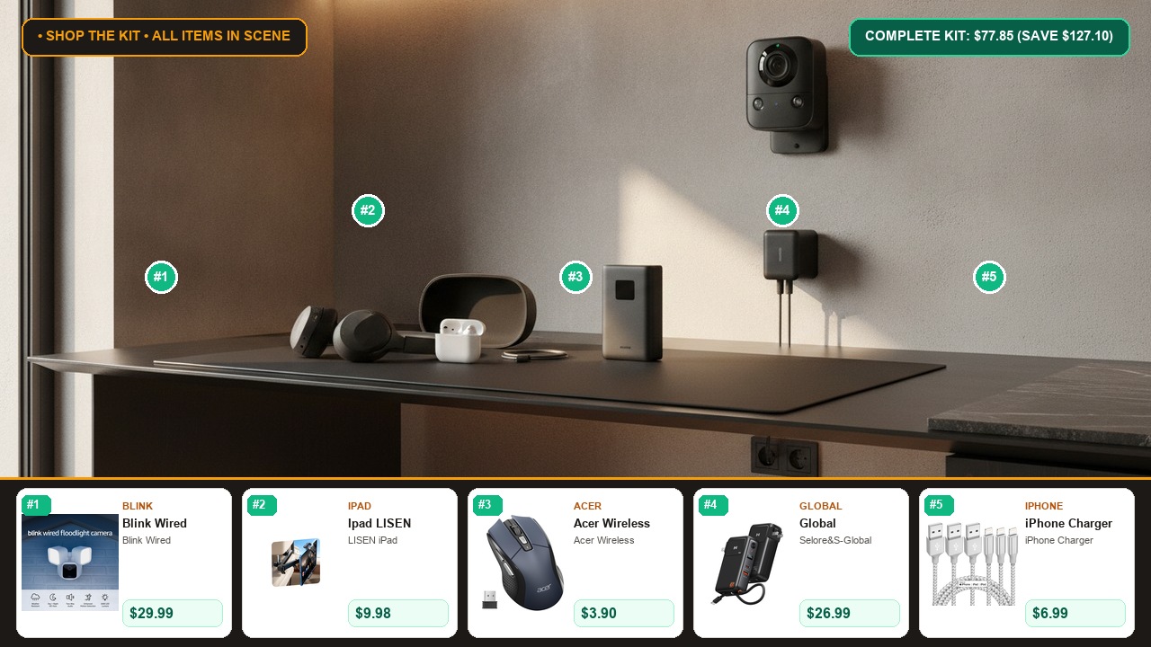 The 5-Item Electronics & Gadgets Essentials System Room Scene Preview
