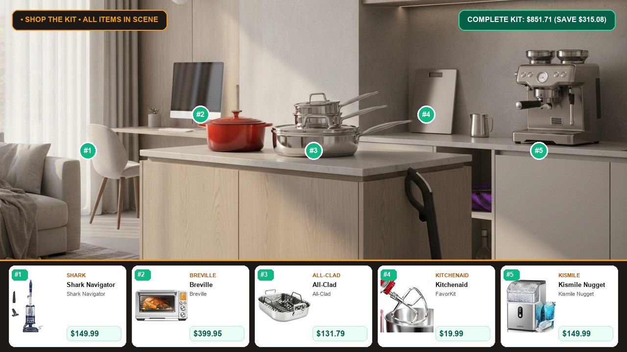 The 5-Item SmartLife Deals Non-Toxic Kitchen & Home Essentials System Room Scene Preview
