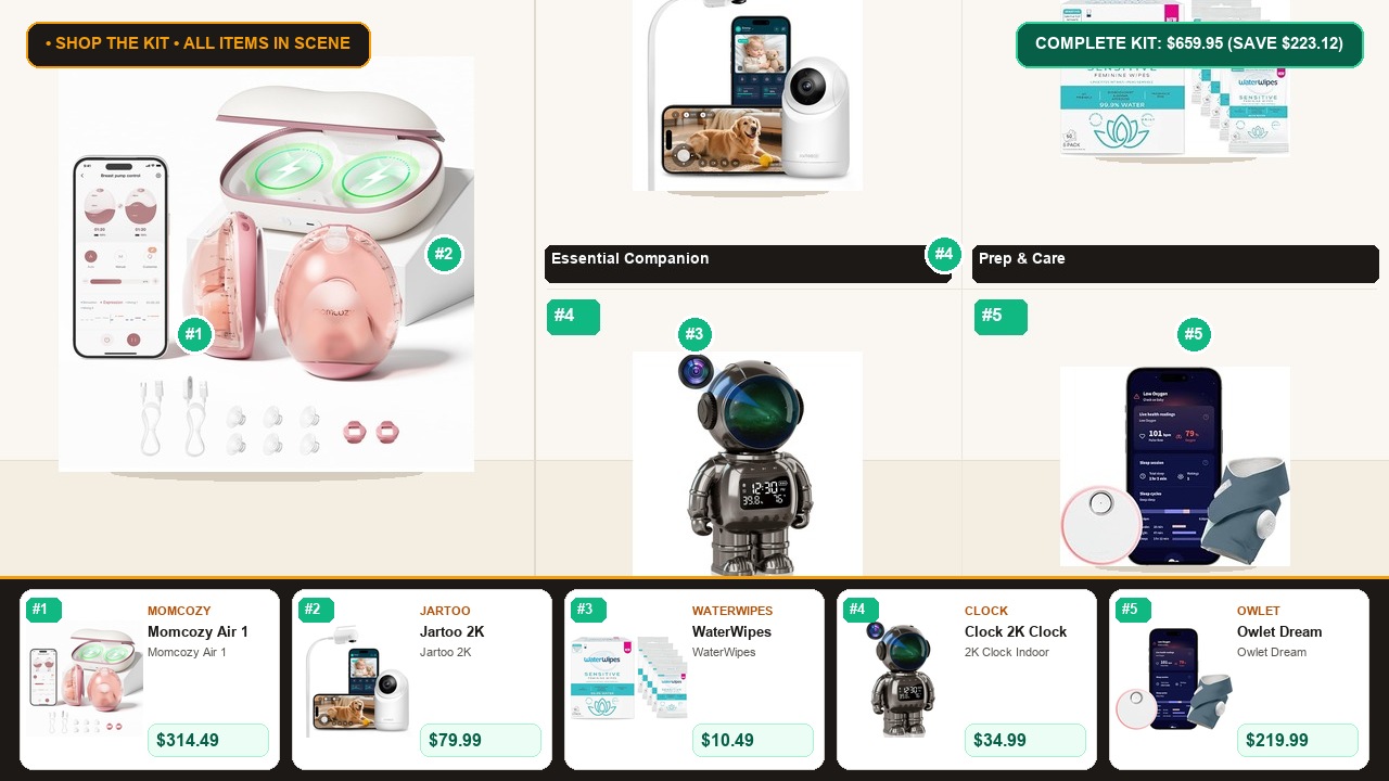 The 5-Item Baby & Toddler Essentials Essentials System Room Scene Preview