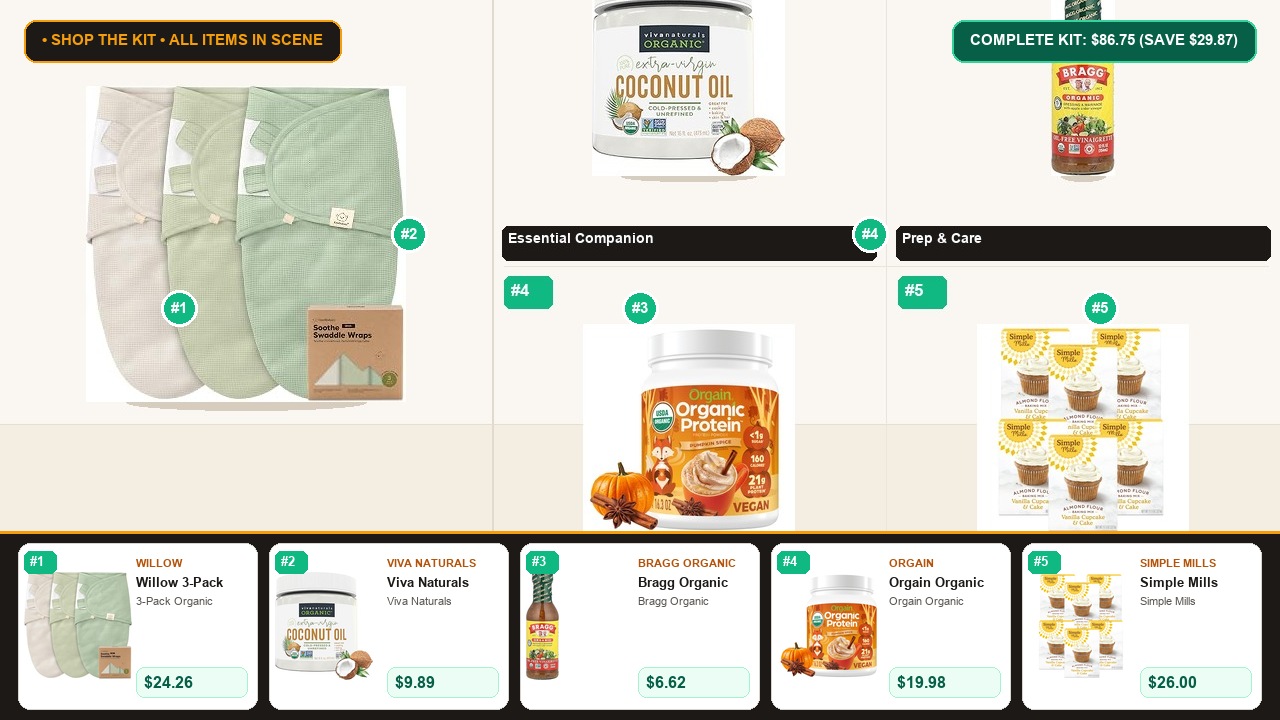 The 5-Item SmartLife Deals Clean Label Pantry Essentials System Room Scene Preview